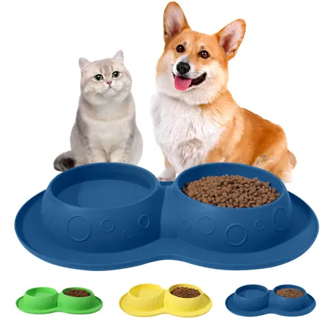 Pet Supplies Custom Non Slip Waterproof Silicone Water Food