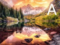 Natural Landscape Theme Diamond Painting Full 5d Embroidery - View 1