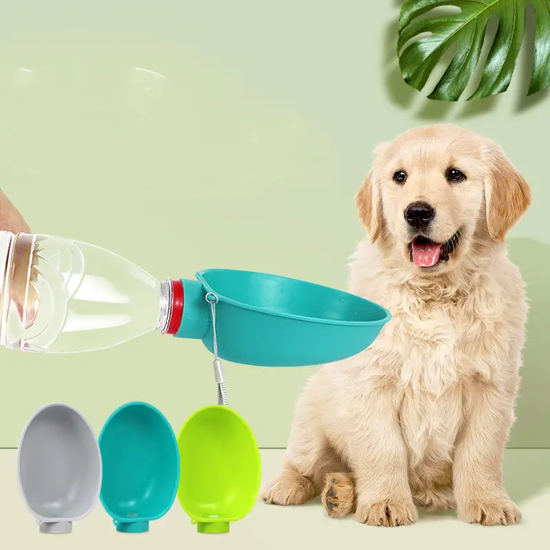 Portable Dog Drinking Bowl Outdoor Water Feeding