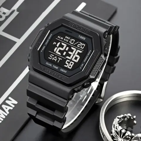 Outdoor Electronic Watch Men's Multifunctional Waterproof