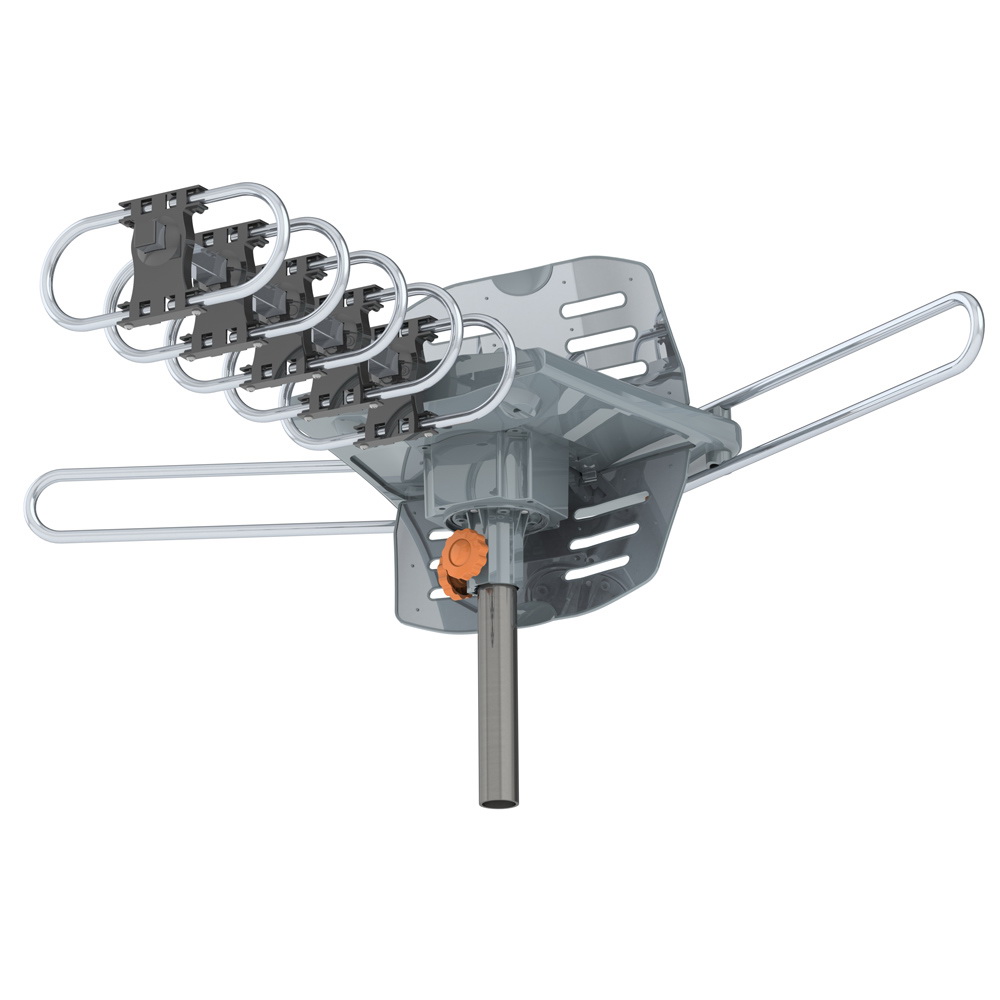 TA-102M Portable 360 Degree Rotation UV Dual Segment 28-36dB Outdoor Antenna Without Bracket