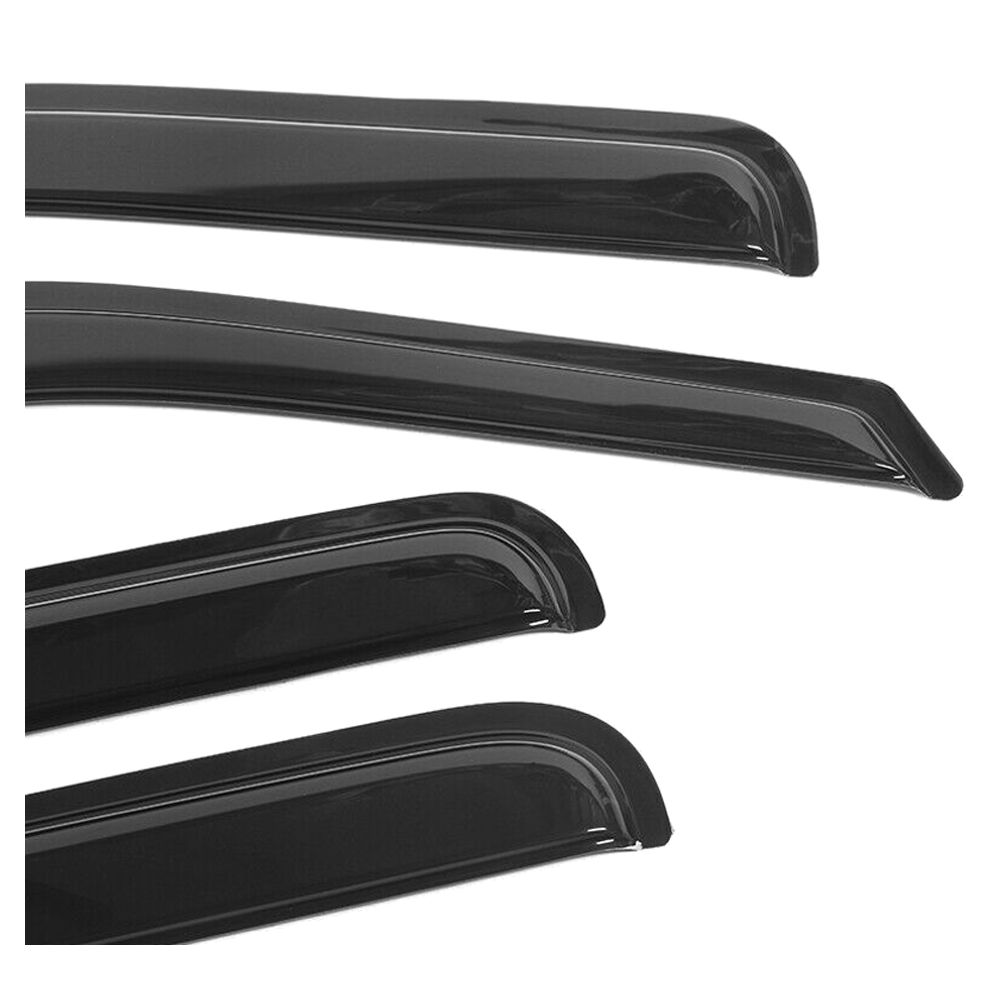 Fits 99-16 F350 F450 F550 Super Duty Crew Cab Window Visor Vent Rain Guards — foto 3