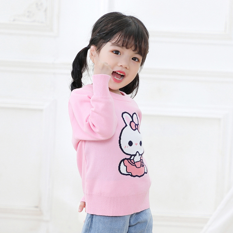 Title 4, Cartoon Tutu Trendy Fan Tong Knitwear for Girls...