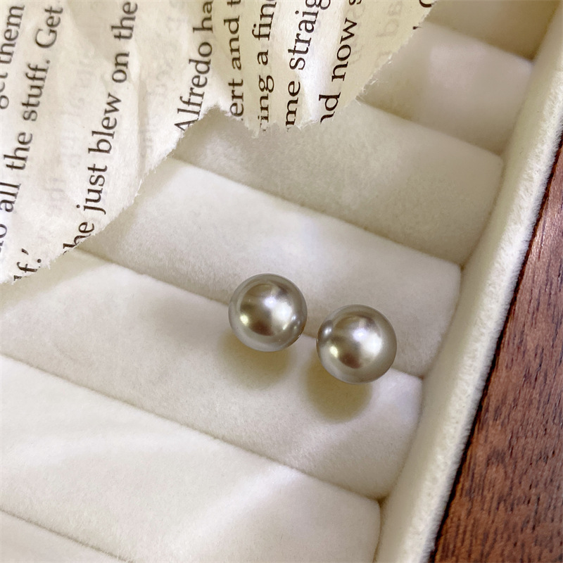 Title 8, Womens S925 Sterling Silver Pearl Earrings. En...