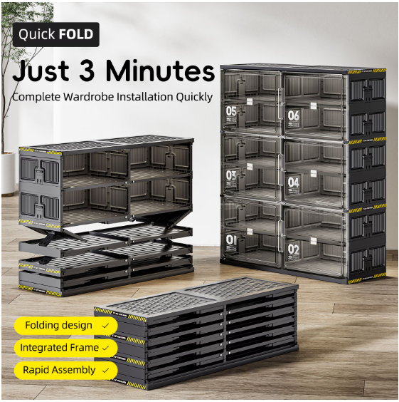 Plastic Shoe Organizer Cabinet - Image 5