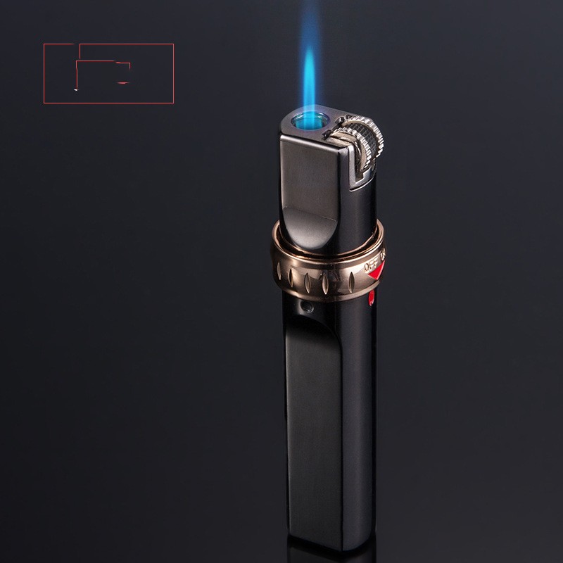 USB Windproof Lighter Personalized Grinding Wheel Vintage Cigar Lighter