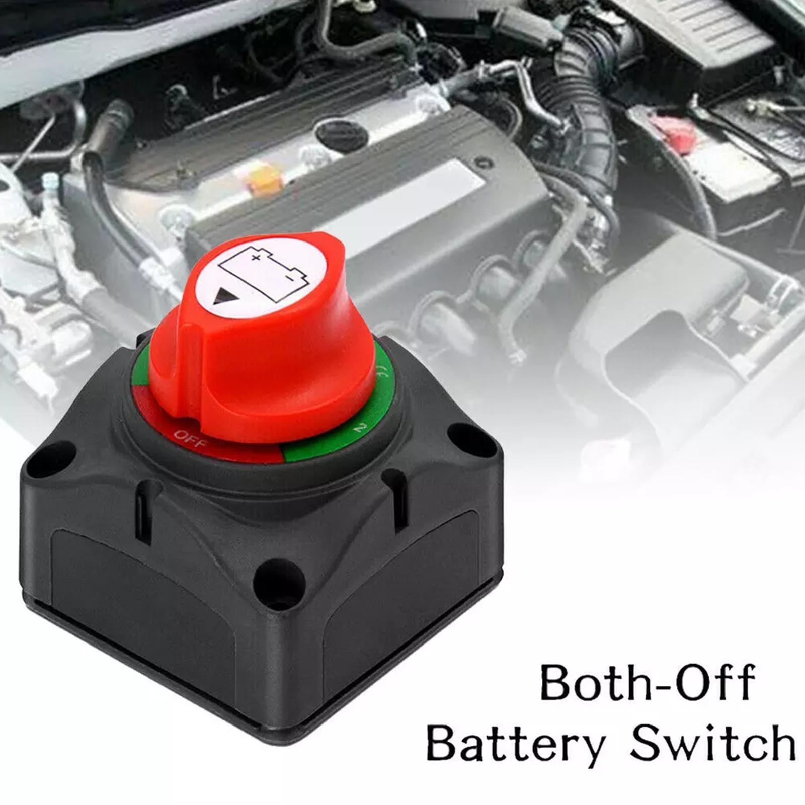12V 600A Battery Isolator Cut Off Kill For Knob Marine Boat Camper Truck — image 11