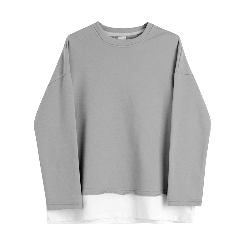 Spring And Autumn Korean Version Loose Fake Two-piece Sweater