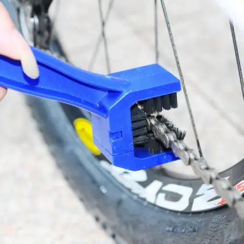 Bicycle Cleaning Tool Set Large Bristle Scrub Chain Cleaner