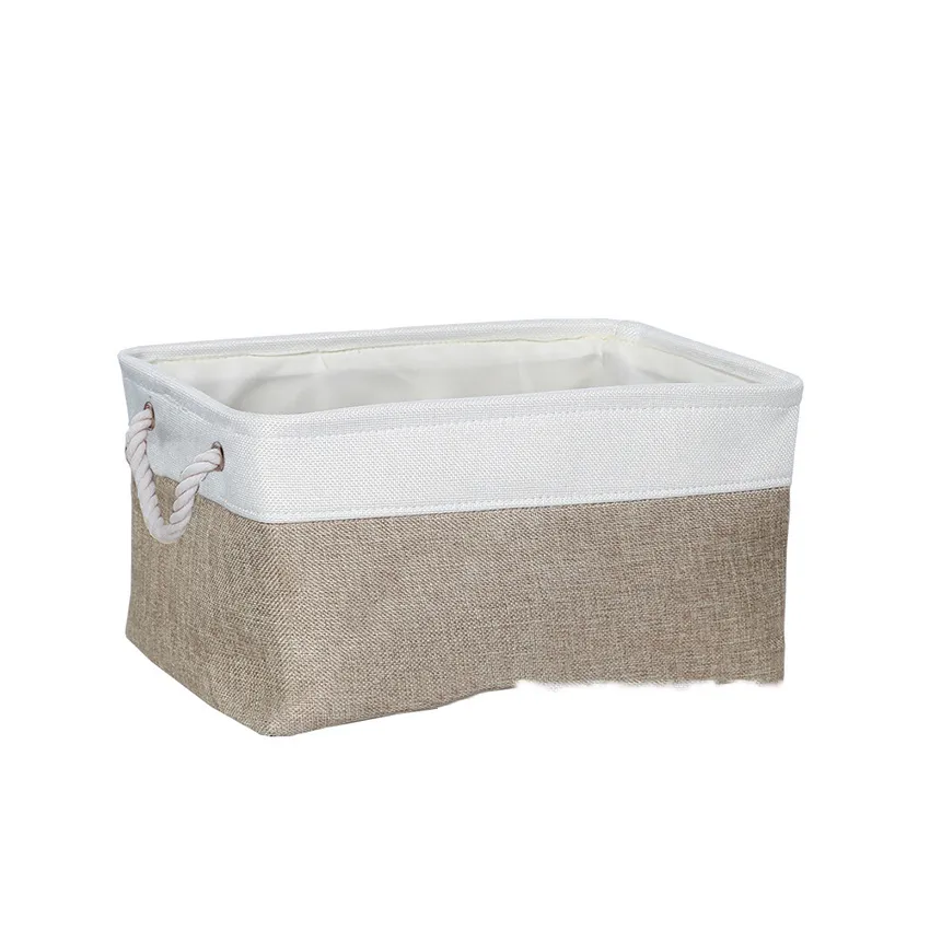 Foldable Storage Basket For Washed Dirty Clothes - Baipin Light Coffee