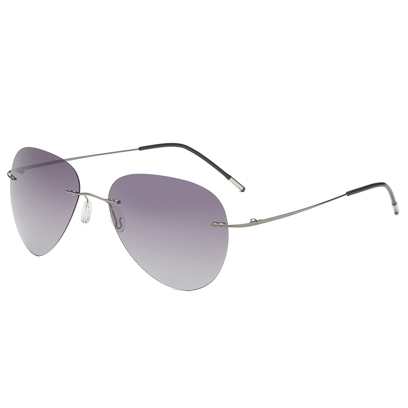 Title 7, New Frameless Ultralight Polarized Titanium Pol...