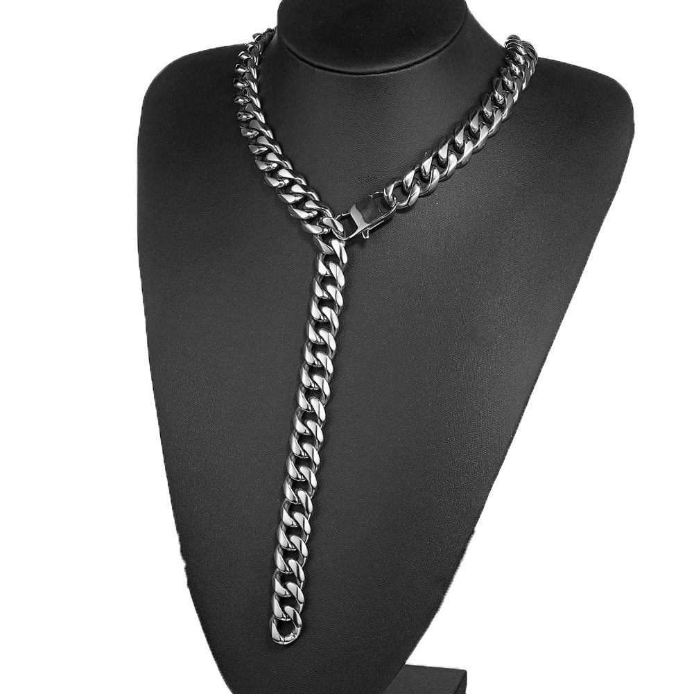 Rock Hip Hop Men's Fashion Titanium Steel Necklace