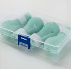 New Silicone Cat Washing Foot Cover Anti-cat Paw Gloves Holding Feeding Anti-scratch Foot - Green - View 1