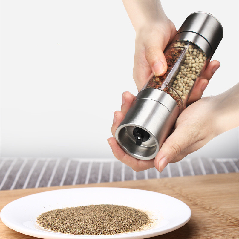 Title 6, Black pepper grain grinder manual household kit...