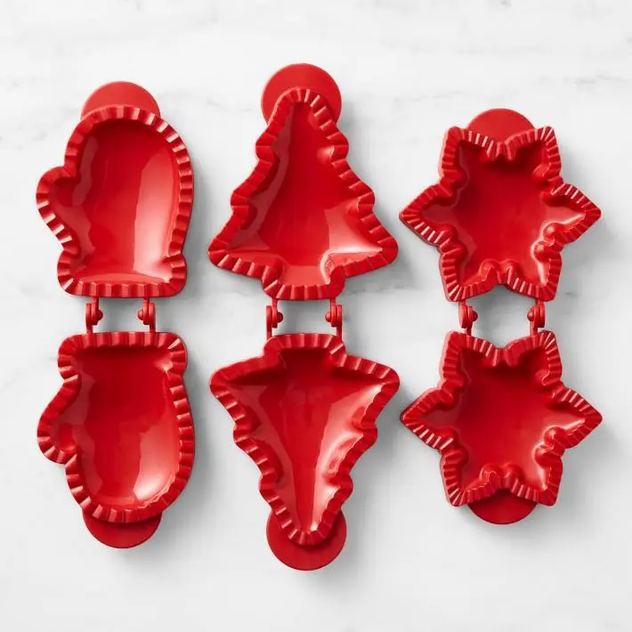 New Christmas Cookie Moulds Pie Mold – image 2