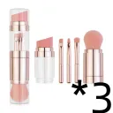 3Pcs Rose Gold