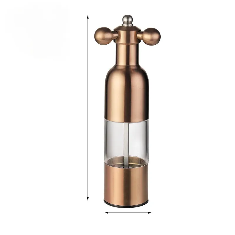 Pepper Mill Gadgets Pepper and Salt Grinder Grinding 4 Color Garlic Grinding Spice Grinder Kitchen Creative Tools BBQ Accessory – image 9