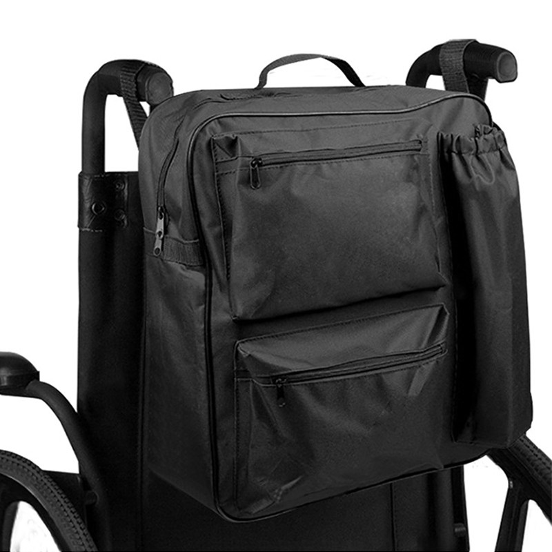Wheelchair Storage Bag Hanging Pouch Outdoor Disabled Aid Carry B — image 2