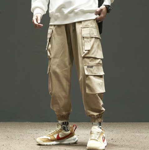 Korean Version Of The Trend Of Leggings Multi-pocket Pants