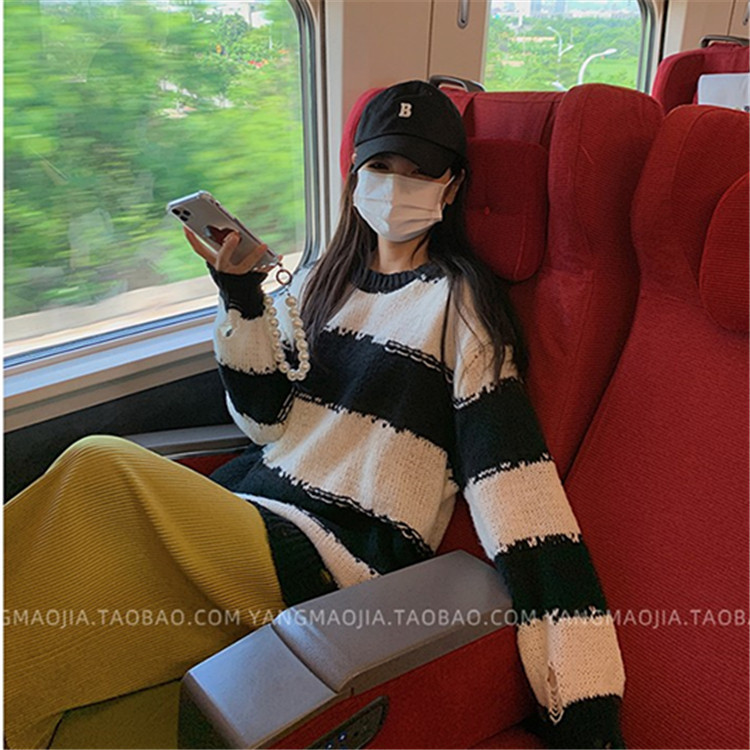 Lazy loose wind sweater