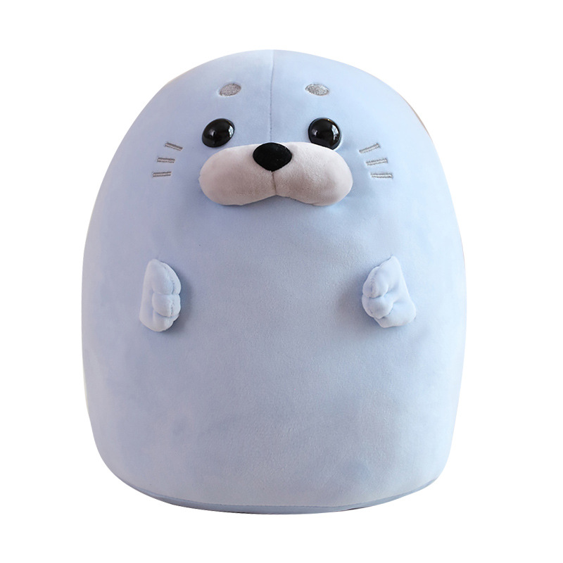 Title 3, Boby Down Cotton Seal Ball Aquarium Plush Toy