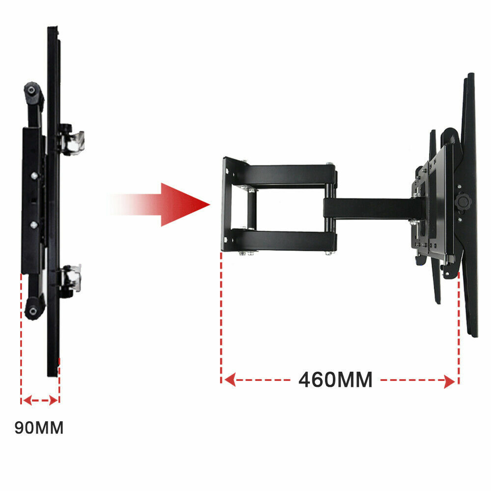 TV Wall Bracket Mount Tilt Swivel LG  32 40 43 50 55 65 80 Inch — foto 7