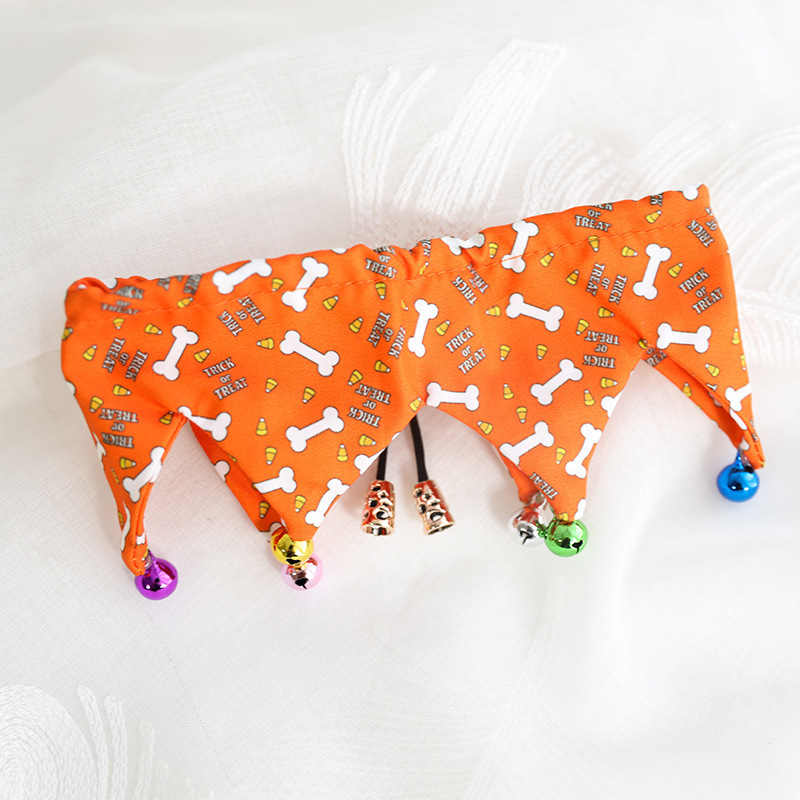 Orange bone collar