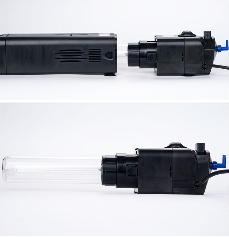 Title 2, UV Sterilamp Fish Tank Built-in Filter Water Pu...