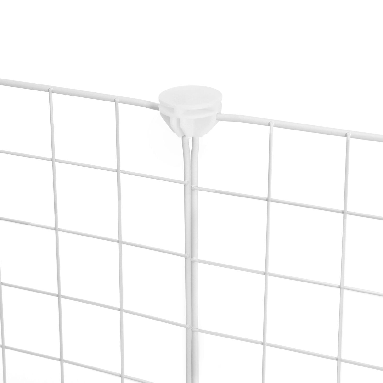 24 Panels Enclosure DIY Pet Fence Crate Cage Dog Pen Puppy Rabbit Playpen Indoor 2