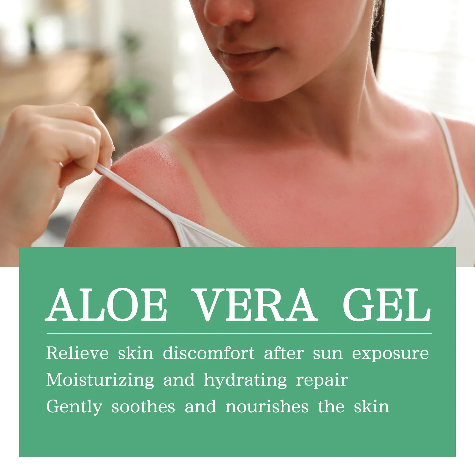 Intensive Tanning Luxe Gel Body Tanning Cream After Sun Repair Combination Aloe Vera Gel Wheat Complexion Beach Bronzer Summer Gadgets – image 10