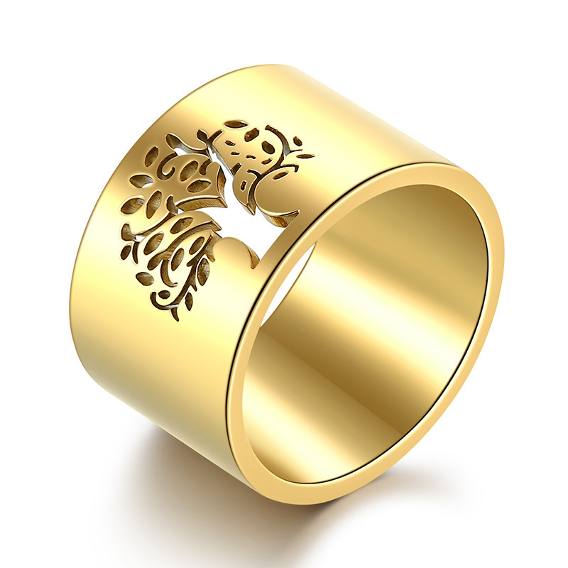 New Jewelry Hollow Tree Of Life Ring