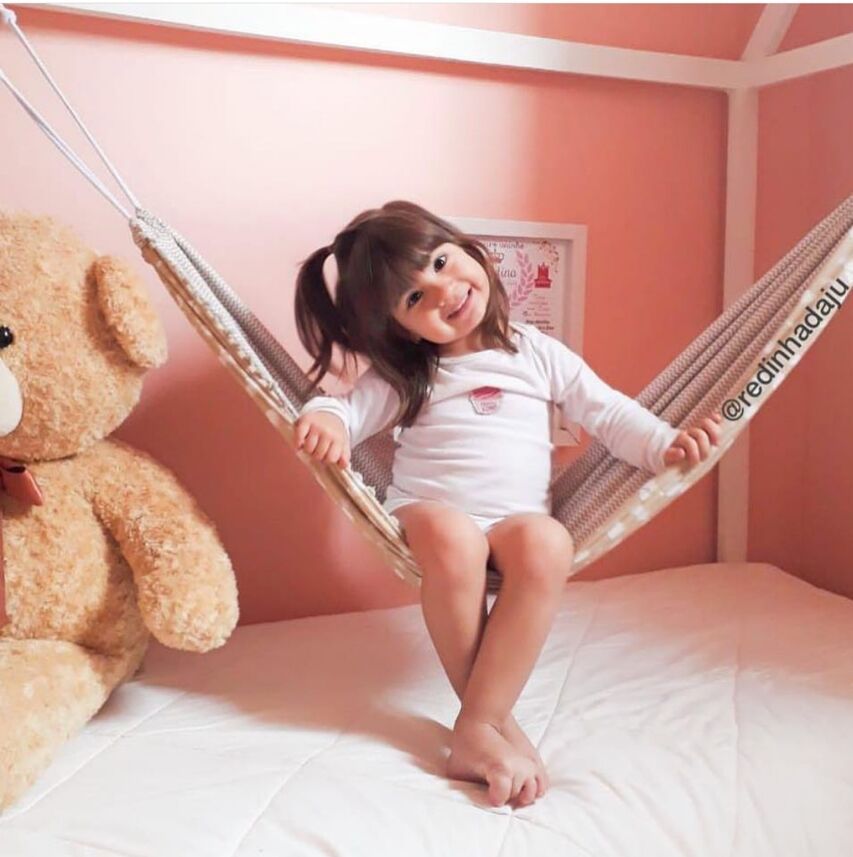 Children's Swing Indoor Outdoor Hanging Basket Cartoon Hammock — foto 9