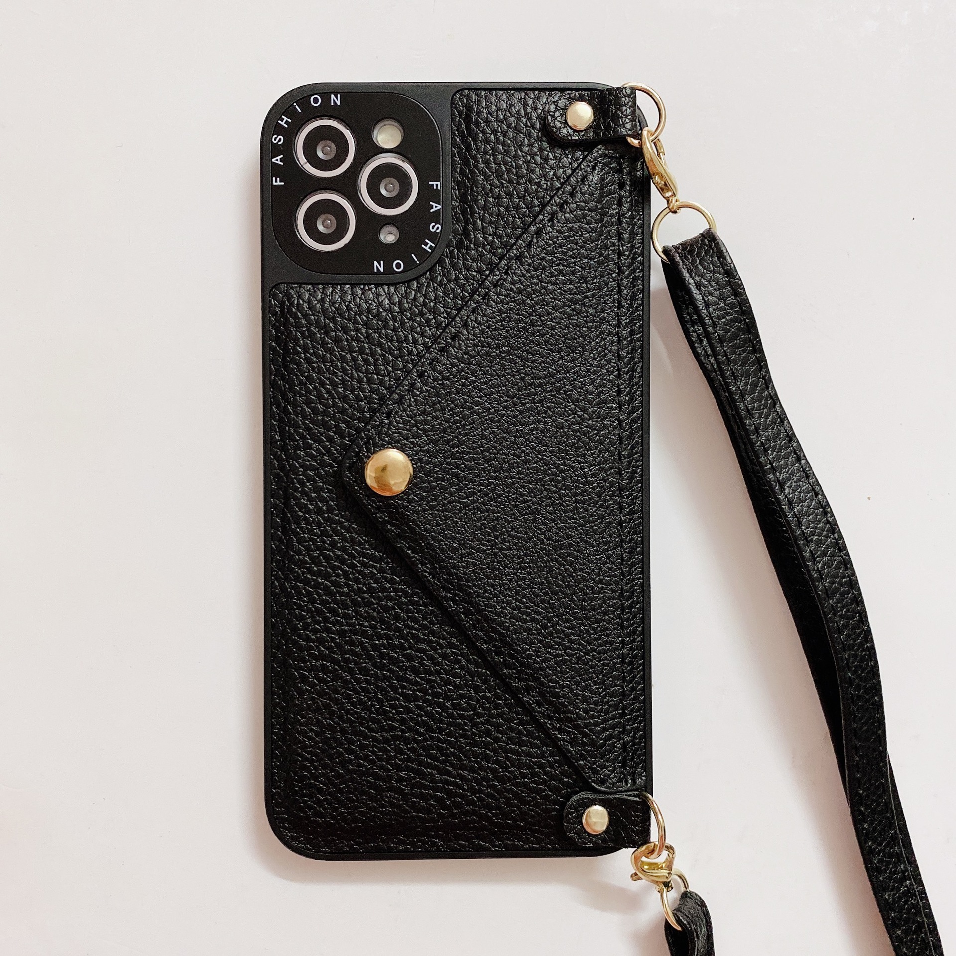 Card Wallet Phone Case With Lanyard - Image 2
