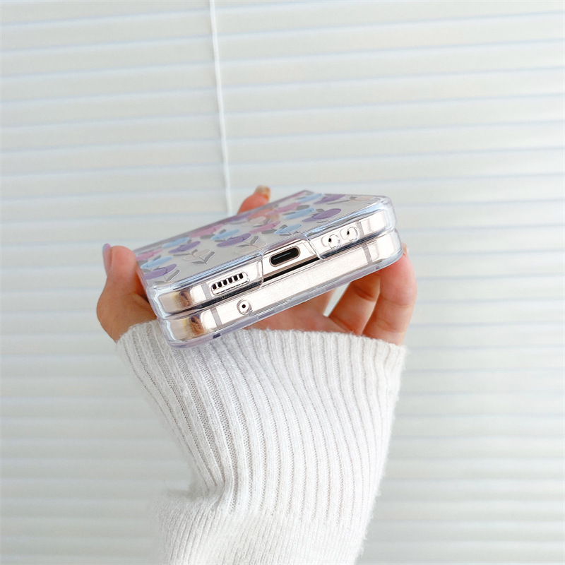 Transparent And Creative Folding Screen Phone Case - Image 9