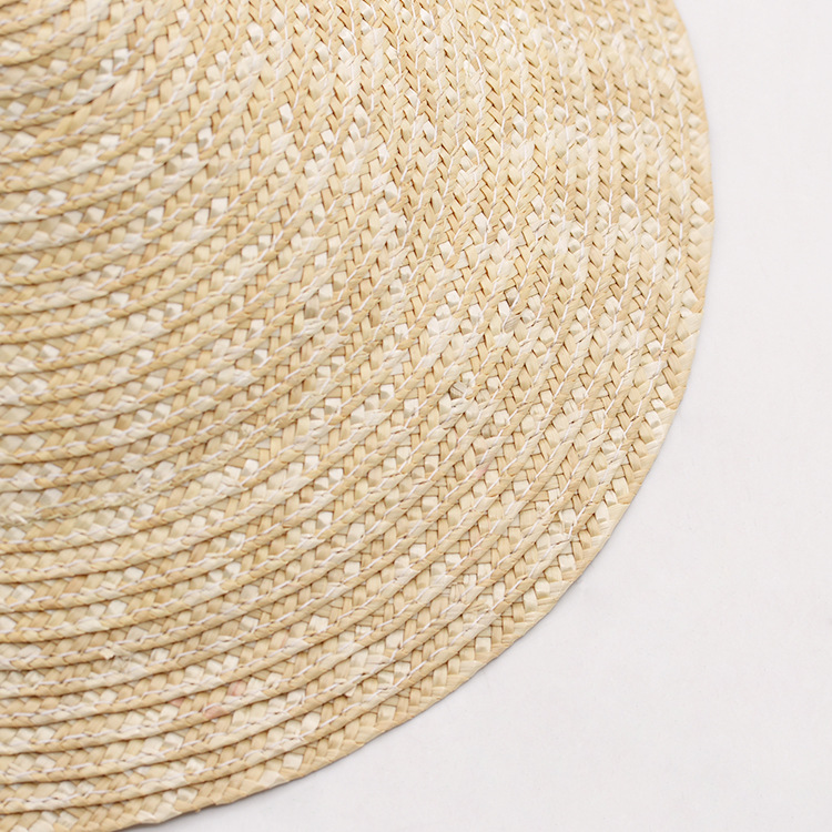 Summer Straw Hat With Straw