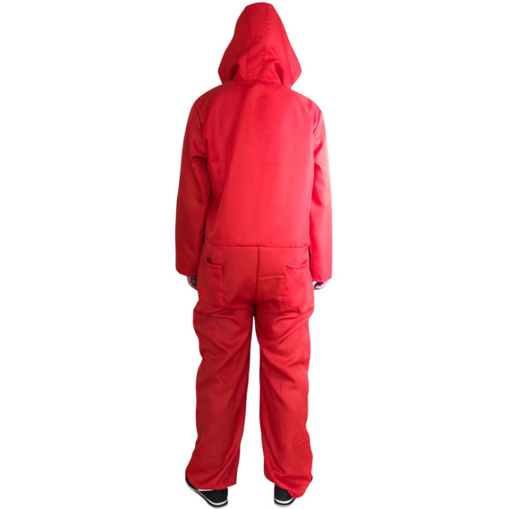 Title 3, Halloween Cosplay Costume Red One-piece for par...