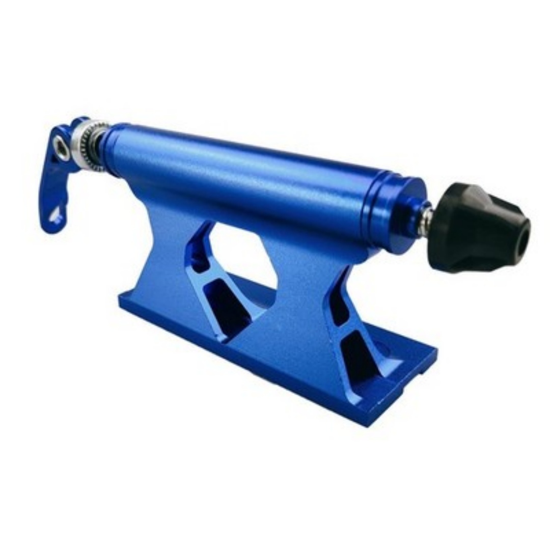 Aluminum Alloy Bike Fork Mount Storage Trailer Rack Carrier Travel Blue — image 7