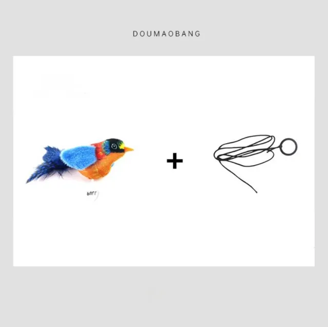 Cute Bird Design Cat Teaser Toy, SimulationParrot Cat Teaser Toy, Interactive Cat Teaser Toy,Pet Supplies Catbirdtoy Catnip Apricot - Shop at LoveMi
