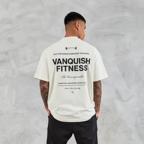 Man T-Shirt Sports Fitness Boxy Oversized Hiphop Sty