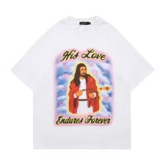 Youth Street Casual Round Neck Half Sleeve Men - 5066White - View 1