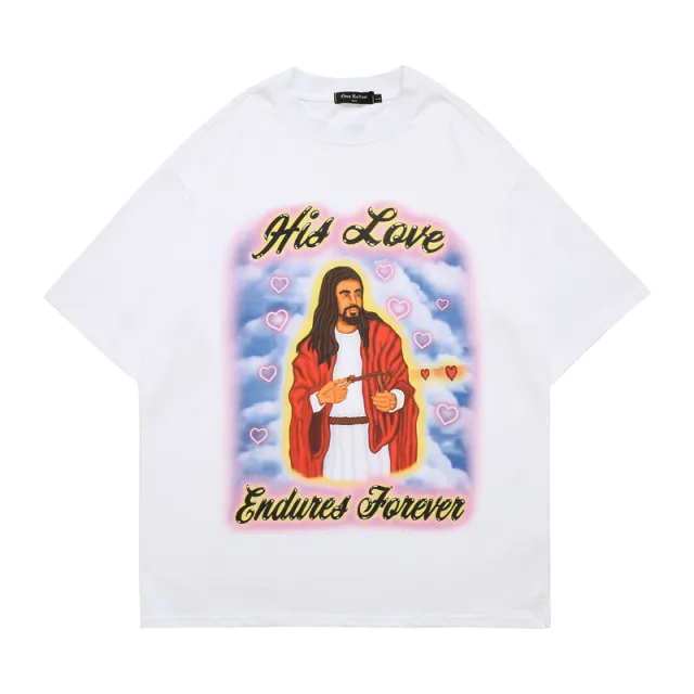 Youth Street Casual Round Neck Half Sleeve Men 5066White - Shop at LoveMi