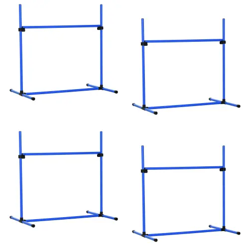 4-piece Dog Agility Training Equipment