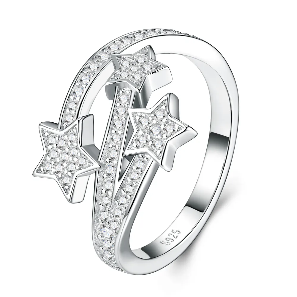 A Luxurious And Fashionable Minimalist Jewelry Ring For Women Featuring A 0.1-carat Top-quality Morganite, Made Of S925 Silver Electroplated With Platinum.