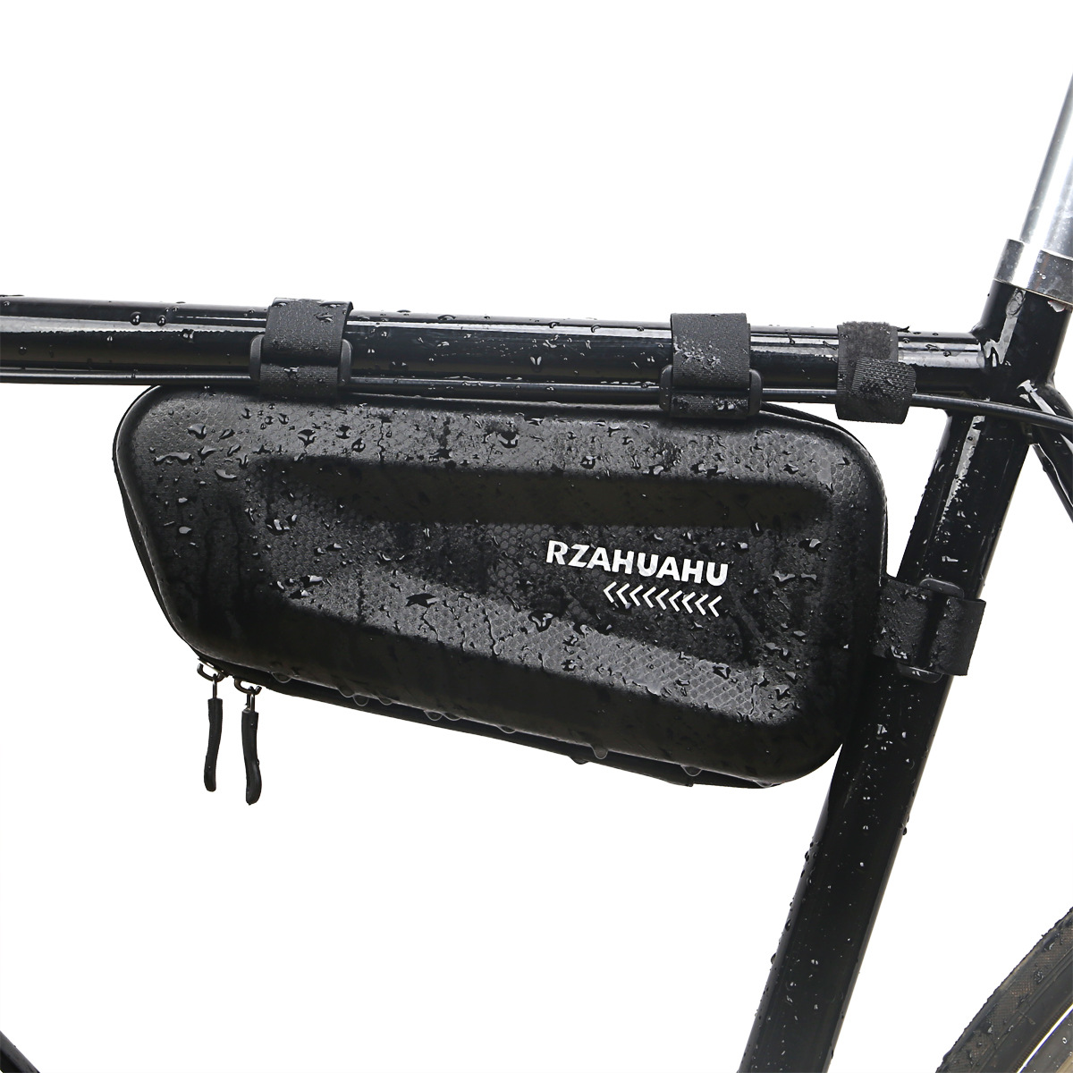RZAHU Hard Shell Waterproof Mountain Bike Triangle Bag