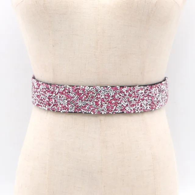 Handmade Rhinestone Inlaid Elastic Girdle E Color - Shop at LoveMi