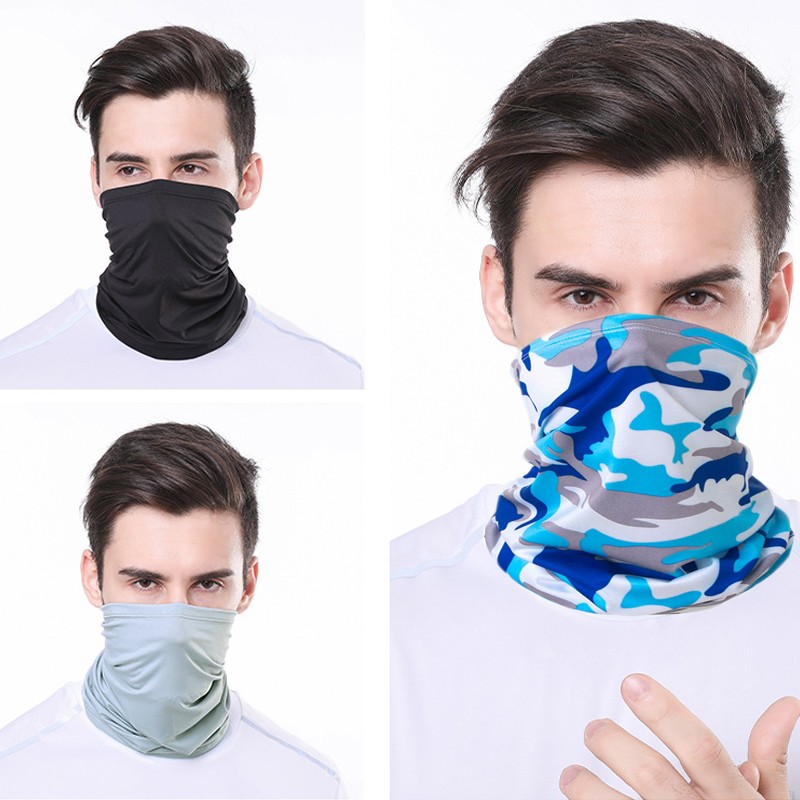 Full Function FACE MASK Neck Warmer Tube Scarf Biker Ski