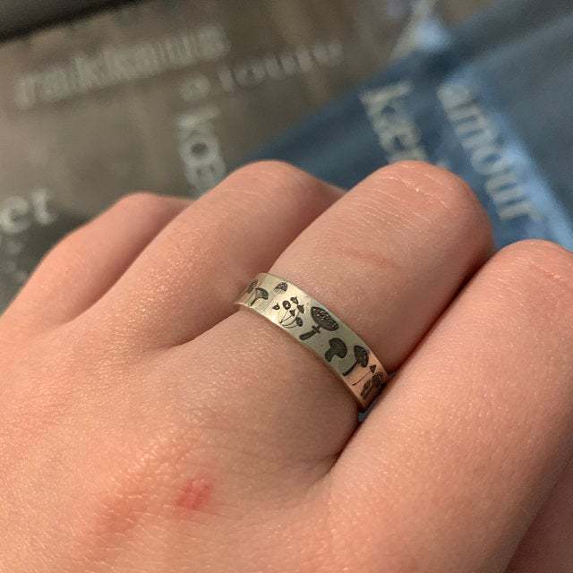 Vintage Fashion Simple Personality Women's Ring — foto 3