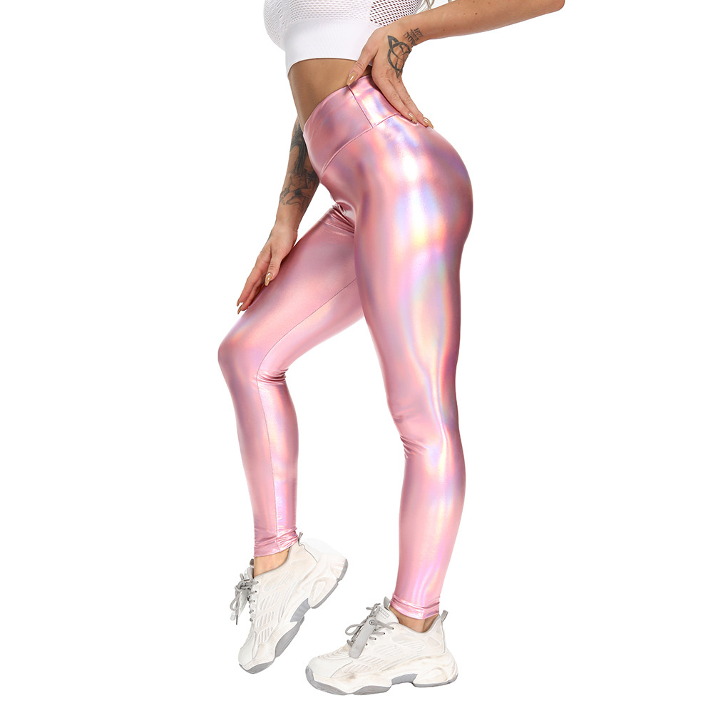 Title 7, High-rise, heup-liftende, slim-fit yoga broek v...