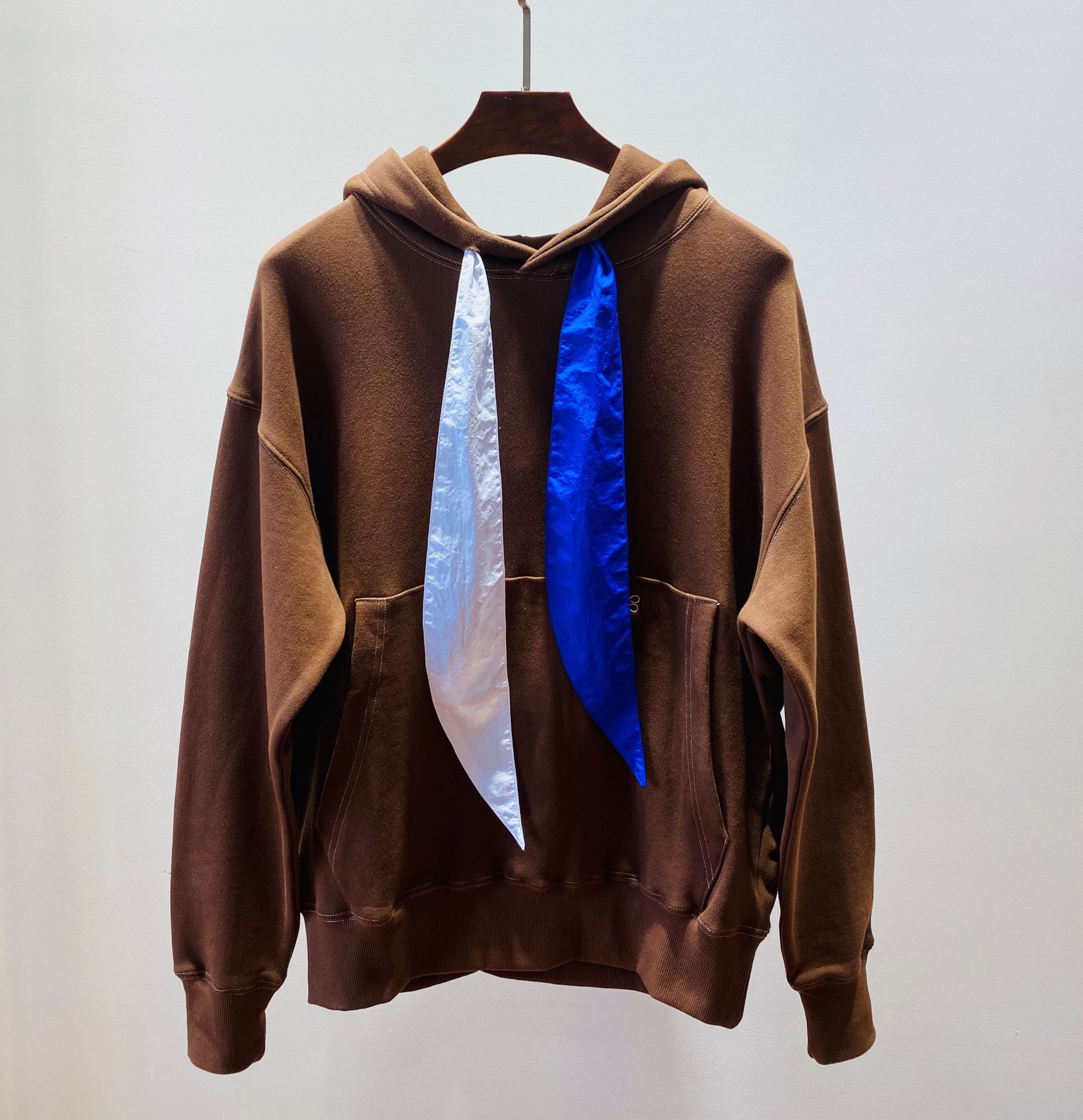 Title 8, New autumn winter hooded silk wide loose sweater