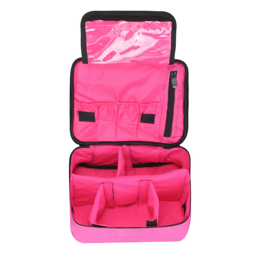 Travel Makeup Bag Cosmetic Toiletry Case Hanging Pouch Wash Organizer Storage Toiletry Cosmetic Storage Handle Washbag